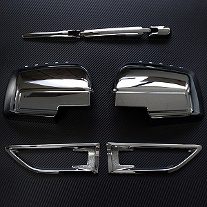 [ Soul auto parts ] Exterior chrome molding set Made in Korea